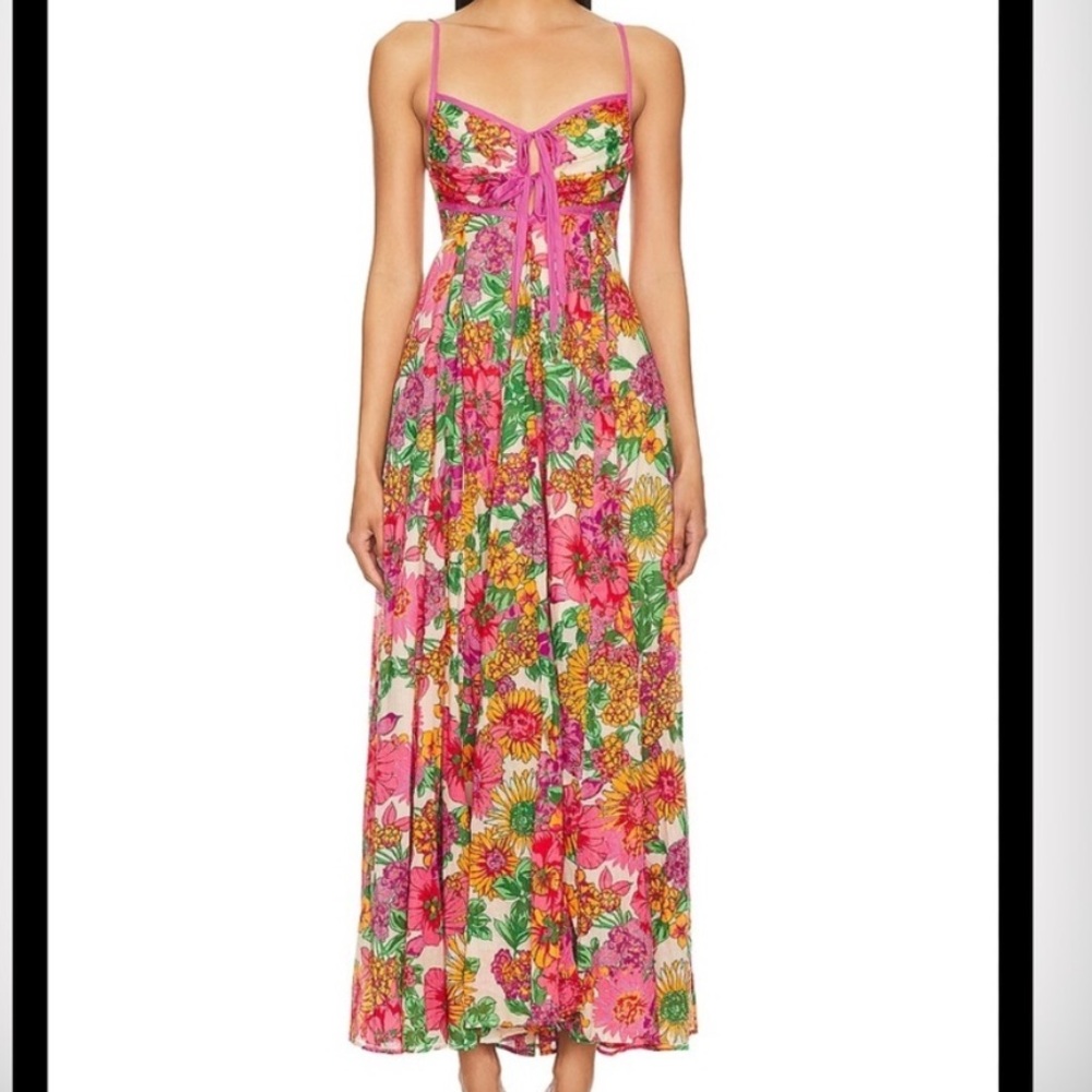 Free People “Dream Weaver” Floral Maxi Dress Size: XS